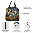 thumbnail image 4 of Picia Sunflower Field Spotted Dog Printed Lunch box Lunch bag for Men Women Large Capacity Lunchbox Reusable Lunch Bags Insulated Lunch Bag Lunch Box Cooler, 4 of 6