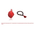 thumbnail image 1 of Kamada Combination of Jholi mala/Gaumukhi/chanting bag and exquisite 27 beads sumerni red chandan/sandalwood hand mala,Spritual Necklace/rosary for Women and Men, 1 of 5