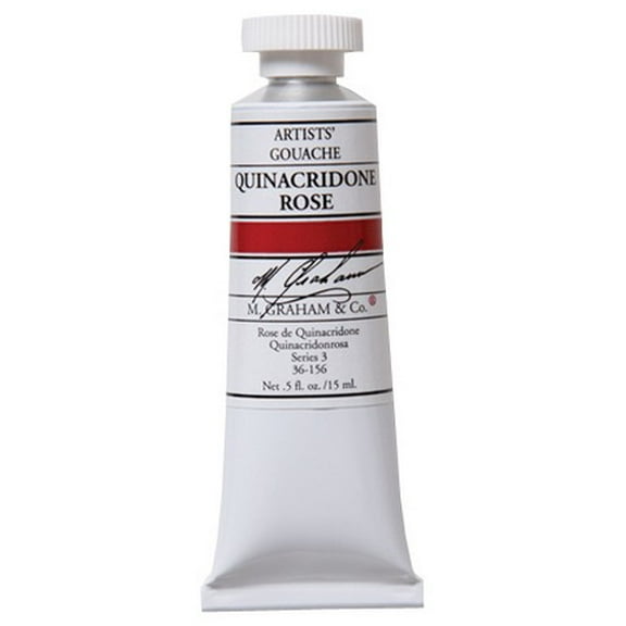 M. Graham Gouache 15 ML Quinacridone Rose
