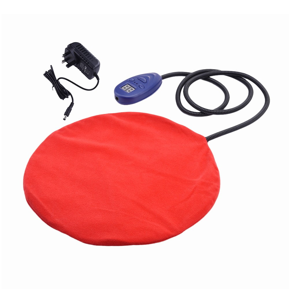 Round Pet Electric Heating Pad Smart Sensing Environment Temperature