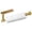 Gold, variant on Dual Mount Paper Towel Holder, No Drill Self Adhesive & Screw Install Under Cabinet Wall Mount Rustproof Stainless Steel Rack for Kitchen Bathroom Pantry Fridge