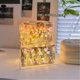 thumbnail image 4 of 2024 Creative Diy Tulip Flower Sea Cube Three-Dimensional Small Night Lamp Material Package for Girlfriend Couple Girlfriends, 4 of 4