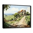 thumbnail image 2 of Designart "Scenic Vineyard Elegance II" Vineyard Floater Framed Wall Art Prints, 2 of 5