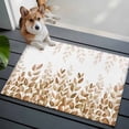 thumbnail image 3 of 2x3 Ft Entryway Area Rug, Eucalyptus Leaves Kitchen Rug Runner Washable Floor Mat, Spring Plants Country Yellow Non Slip Indoor Door Mat Throw Carpet for Bathroom Living Room Bedroom, 3 of 8