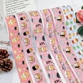 thumbnail image 3 of Japanese Cartoon Cute Dog Pattern Printed Grosgrain Satin Ribbon for Gift Wrapping Hair Bow Craft Accessory 50 Yards Jiayi, 3 of 7
