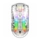 thumbnail image 2 of Wireless Gaming Mouse With Full Transparent Design,Double Mode 2.4G/Bluetooth/wire Mouse,3D RGB Backlit,Ergonomic Silent Mouse With 7 Buttons,, 2 of 3