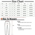 thumbnail image 3 of Dezsed Capri Pants for Women High Waist Workout Yoga Pants with Pockets Tummy Control Leggings Crop Straight Cropped Pants Dark Gray XL, 3 of 8