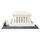 thumbnail image 3 of Lincoln Memorial Building Block Set (979 Pieces) Washington D.C. Lincoln Memorial Famous Landmark Series - Architecture Model for Kids and Adults, 3 of 5