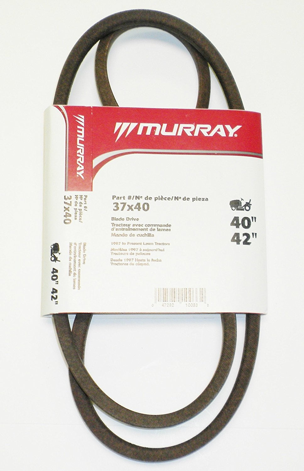 1 -Band Rubber 86 Length D/&D PowerDrive 37X62 Briggs /& Stratton Kevlar Replacement Belt 4LK
