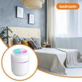 thumbnail image 4 of Billuyoard Humidificador de aire de 200ml, difusor ultrasónico de aceites esenciales con USB, humidificador de luz romántico, Mini purificador de Accesorios para electrodomésticos Blanco NO1 Billuyoard HA008446-01B, 4 of 6