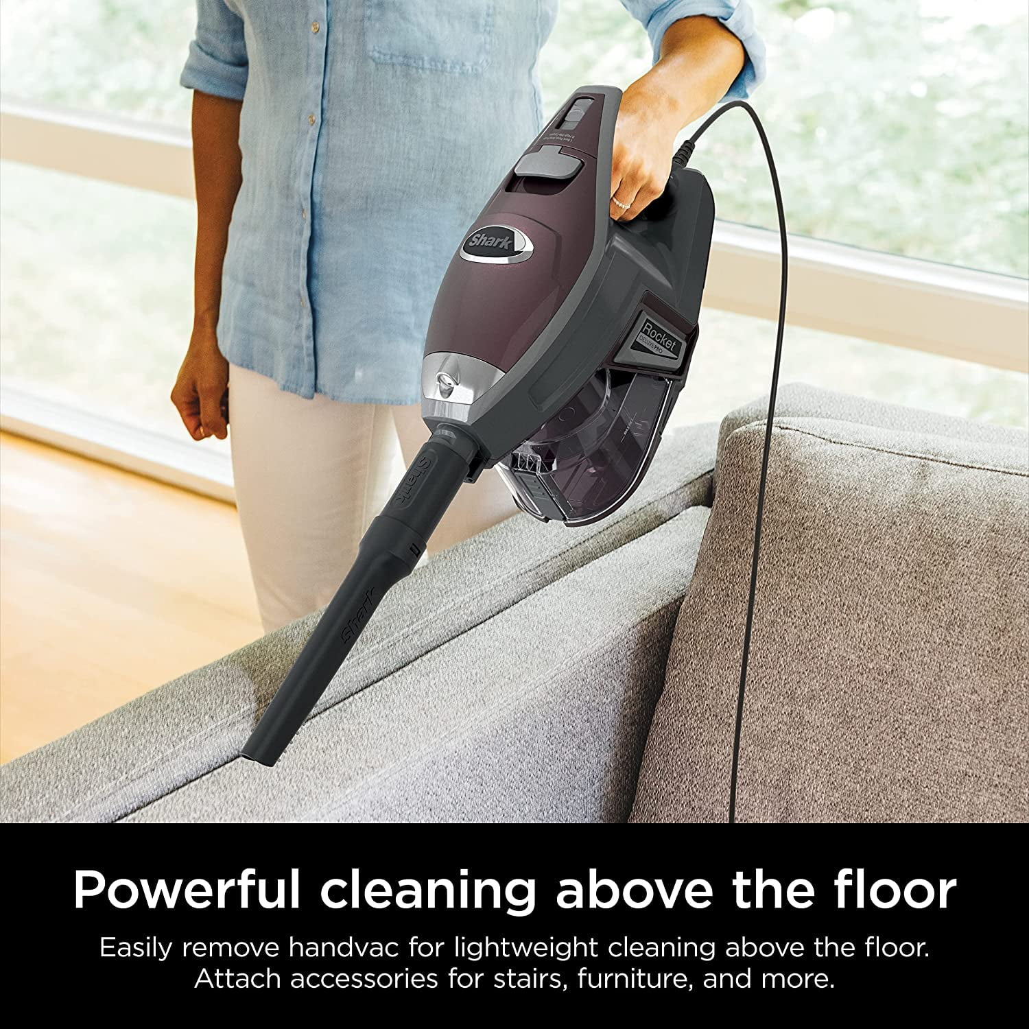 Shark Rocket Deluxe Pro CORDED Stick Type Vacuum HV322 discount with Pet Multi Tool