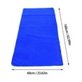 thumbnail image 2 of Bgsha Large Microfibre Car Detailing Cleaning Soft Cloths Towel Rag Blue Lightweight, 2 of 10