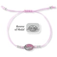 thumbnail image 3 of Guardian Angel Bracelet with Epoxied Guardian Angel Medal with Silver Accent Beads., 3 of 3