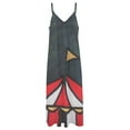 thumbnail image 6 of The Circus Sleeveless Suspender Dress Summer Fashion Casual Long Dress, 6 of 9