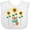 AA-White, variant on Inktastic Reading Book Lover Sunflower Fox Boys or Girls Baby Bib