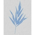 thumbnail image 2 of Wang, Melissa 26x31 White Modern Wood Framed Museum Art Print Titled - Blue Stem II, 2 of 4