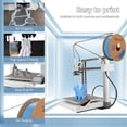 thumbnail image 3 of 3D Printing Filament Basic PLA Filament 1.75mm 300mm/s 1kg Cardboard Spool Dimensional Accuracy +/- 0.03 mm Fit Most 3D FDM Printer-Light Blue, 3 of 7