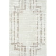 thumbnail image 4 of Abani Viva Collection Area Rug Mid Century Modern Bedroom Living Room Decor Floor Rug 6 x 9 Cream, 4 of 9