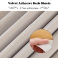 thumbnail image 6 of 1Set Jewelry Flocking Cloth Self-adhesive Fabric Antique White 40x28.9~29cm 12sheets/set, 6 of 6