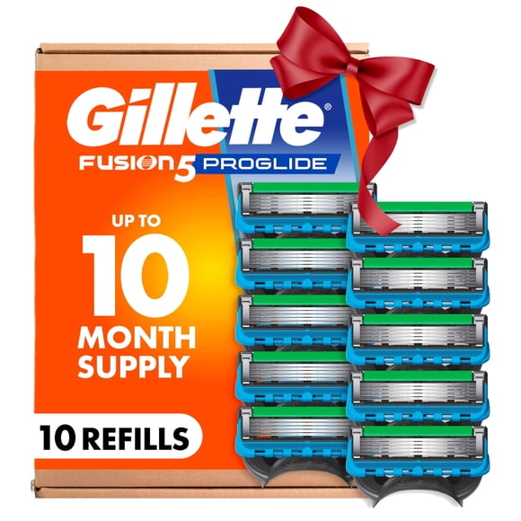 Cuchillas Gillette Fusion5 ProGlide Paquete de 10 con Recortadora