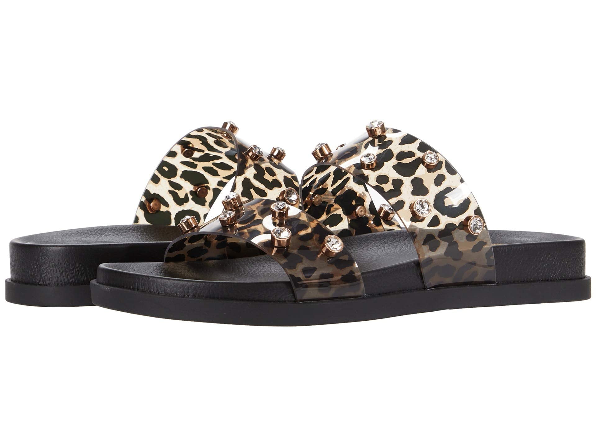 vince camuto leopard sandals