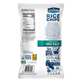 thumbnail image 3 of Pack of 6, Lundberg Sea Salt Rice Chips, 5.5 oz, 3 of 6