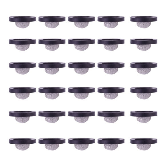 Raindrops 40pcs Part Washer Black Rubber Washers 2X2cm Great For Hand-held Hoses