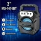thumbnail image 4 of BOCINA BLUETOOTH PORTÁTIL RECARGABLE CON LUZ LED FM/USB, 4 of 5