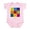 Petal Pink, variant on CafePress - Genetics Pop Art Infant Bodysuit - Baby Light Bodysuit, Size Newborn - 24 Months