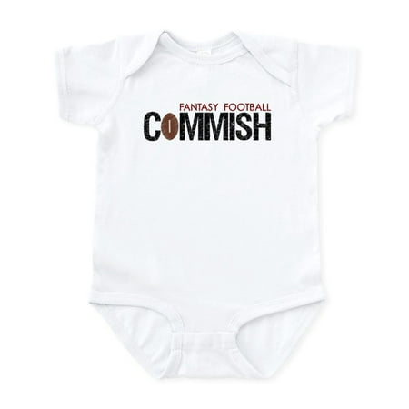 

CafePress - Fantasy Football Commish Infant Bodysuit - Baby Light Bodysuit Size Newborn - 24 Months