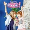 thumbnail image 4 of Colorful Karaoke Machine with Microphone And Speaker, Bluetooth Music Player with Light Effects for Sing-Along Fun And Home Entertainment, 4 of 5