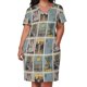 thumbnail image 2 of Vestido holgado de Tarot con bolsillo vestido de cóctel de verano vestido de cumpleaños 6 tarjetas, 2 of 6