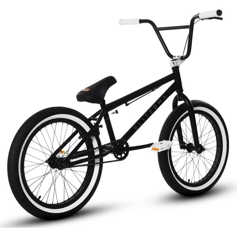Pneumatico BMX Alta Performance Infezione 20x1.75 Nero/Bianco - Battistrada Slick Per Freestyle
