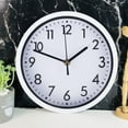 thumbnail image 4 of AMERTEER Round Wall Clock Bedroom Kitchen Clocks Silent Home Study Room Kitchen Decoration, 4 of 7