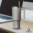 thumbnail image 2 of Hydroclear Stainless Steel 40 oz Tumbler with Handle (Gray), 2 of 6