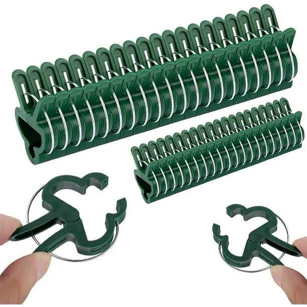 Plant Clips 120 Pcs Large Plant Clips Plant Clip Set 2 Sizes Sturdy