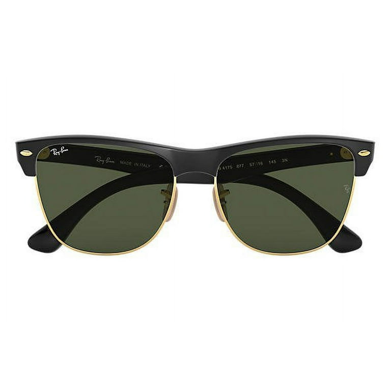 Ray Ban Clubmaster Oversized Green Classic G-15 Unisex Sunglasses RB4175  877 57