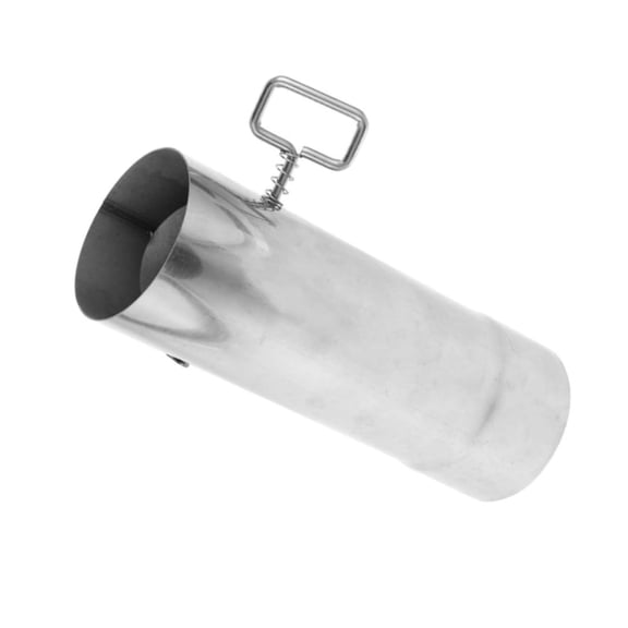 GYWHOOFT 3-Inch Diameter Stainless Steel Chimney Pipe with Adjustable Damper Control,for Camping Tent Stove Outdoor Furnace Vent Smoke And Exhaust