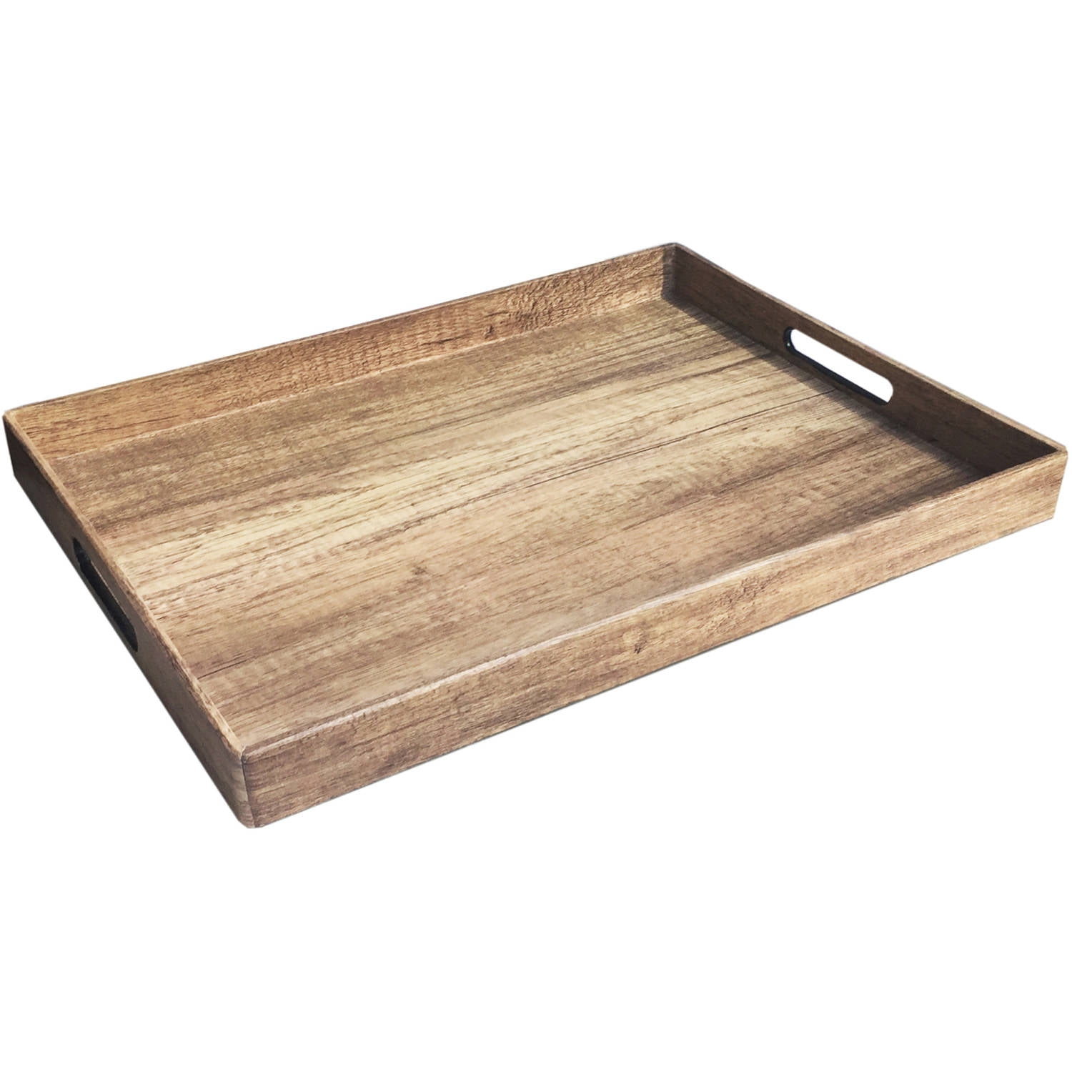 Accents By Jay Poplar Finish Tray, 14' X 19'