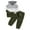 ZE-Green, variant on Wxirdiow Toddler Boy Clothes Toddler Baby Boy Clothes Set Long Sleeve 2 Piece Hoodie and Sweatpants Fall Winter Outfits for Boys Black Size,6-9 Months