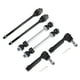thumbnail image 1 of Unique Bargains 6pcs Kit de Suspensión Delantera Extremo Interior Exterior de Barra de Dirección Enlace de Barra Estabilizadora Delantera para Cadillac Escalade, 1 of 7