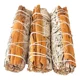 thumbnail image 1 of Sahumerio de Salvia Blanca con Canela 10 cm – Pack de 3 Piezas Aromas Cálidos y Herbales para Ambientes Acogedores, 1 of 3