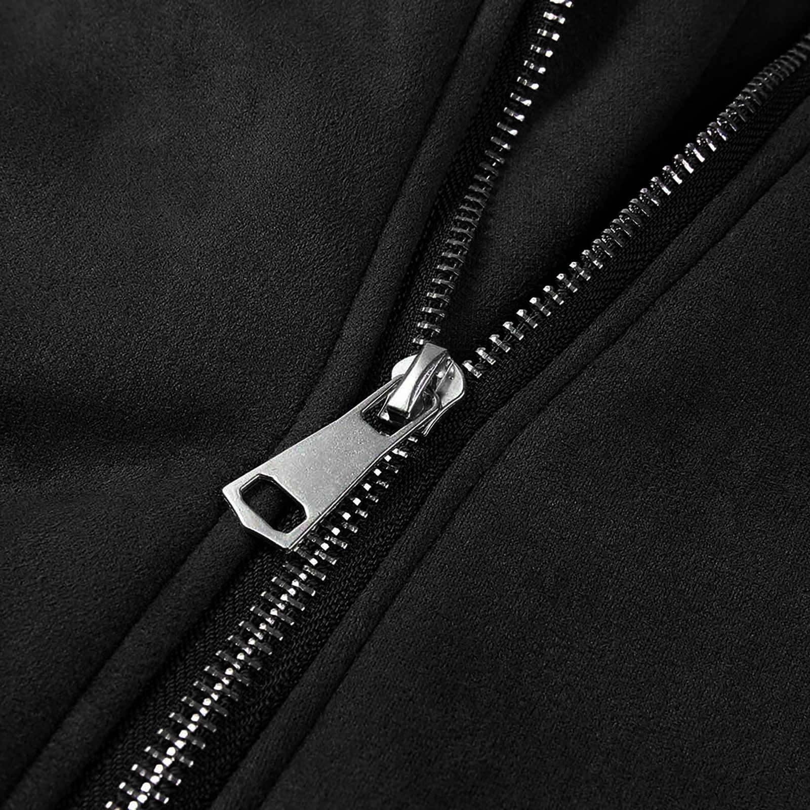 QATAINLAV Mothers Day Gifts! Womens Fashion Suede Faux Leather Sherpa Jackets Long Sleeve Warm Fleece Coat Zip Up Lapel Motorcycle Short Jackets Black M