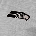 thumbnail image 2 of Women's Antigua  Heather Gray Seattle Seahawks Layout V-Neck Polo, 2 of 2