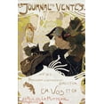 thumbnail image 2 of De Feure, Georges 13x18 Black Ornate Wood Framed with Double Matting Museum Art Print Titled - Le Journal Des Ventes, 2 of 4