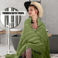 thumbnail image 4 of Moocorvic Summer Clearance!Türkiye Beach Towel Türkiye Towel Ear Tassel Beach Towel Striped Bath Towel Quick Drying Embroidery, 4 of 9