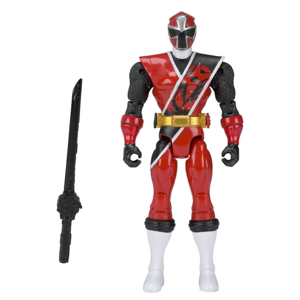 Figura de acción Power Rangers Ninja Steel Red Ranger 13 cm
