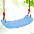 thumbnail image 1 of Juego de asiento de columpio Árboles Asiento de columpio Cuerdas ajustables Juego de tablero curvo Cuerda duradera Silla de columpio ajustable Juguete CUTICAT columpio colgante, 1 of 8