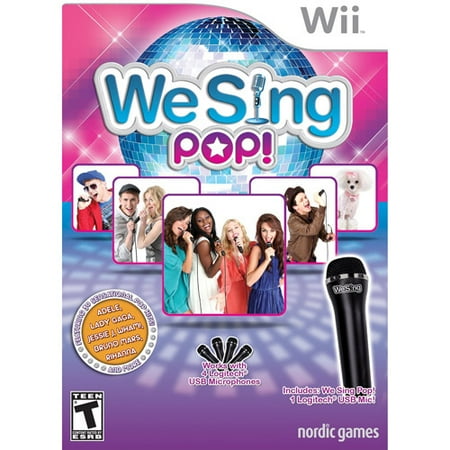 We Sing Pop 1 Microphone Bundle (Wii)