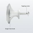 thumbnail image 4 of Labymos 40Pcs Stainless Steel Knobs Single Hole Silver Round with Fitting Screws Pulling Handle for, 4 of 8